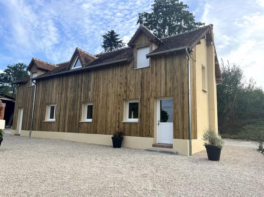 La Maison Du Perche Avec Jacuzzi Saint-Martin-des-Pezerits Exterior photo