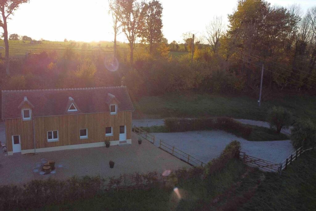 La Maison Du Perche Avec Jacuzzi Saint-Martin-des-Pezerits Exterior photo